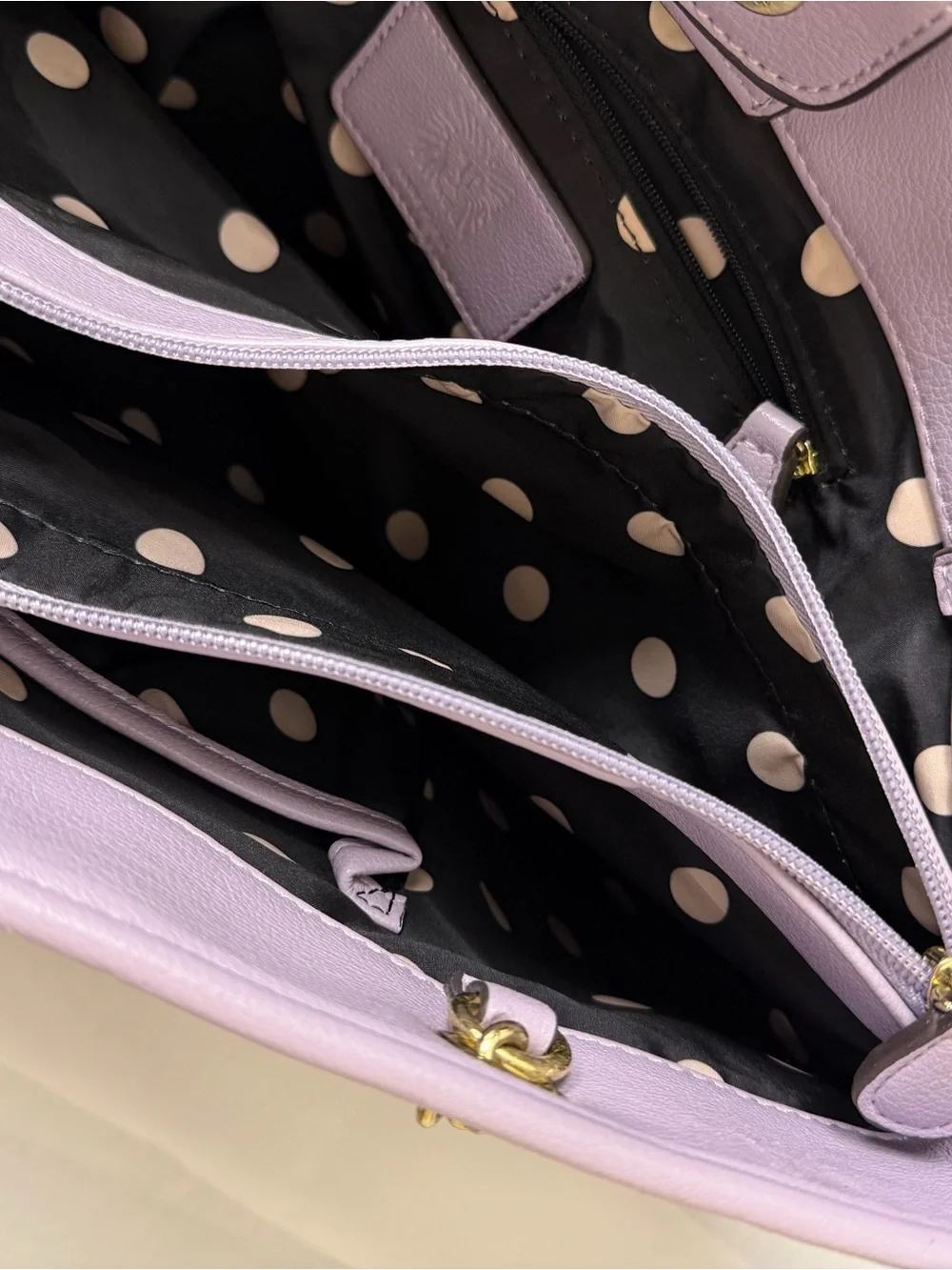 Anne Klein Leo Legacy Lavender Tote